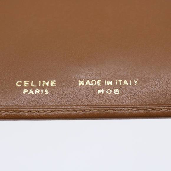 CELINE Macadam Canvas Long Wallet Beige Auth 46361 - Picture 11 of 16